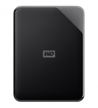 HD Externo Western Digital de 2TB Elements SE WDBJRT0020BBK-WESN 2.5"/USB 3.0 - Negro