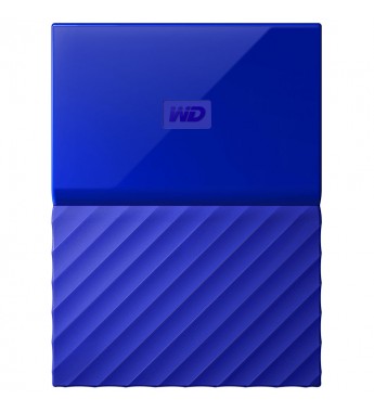 HD Externo Western Digital de 1TB My Passport WDBYNN0010BBL-WESN 2.5"/USB 3.0 - Azul