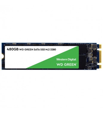 SSD M.2 Western Digital Green WDS480G2G0B de 480GB hasta 545MB/s de Lectura