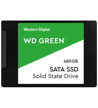 SSD 2.5" Western Digital Green WDS480G2G0A de 480GB hasta 545MB/s de Lectura - Negro