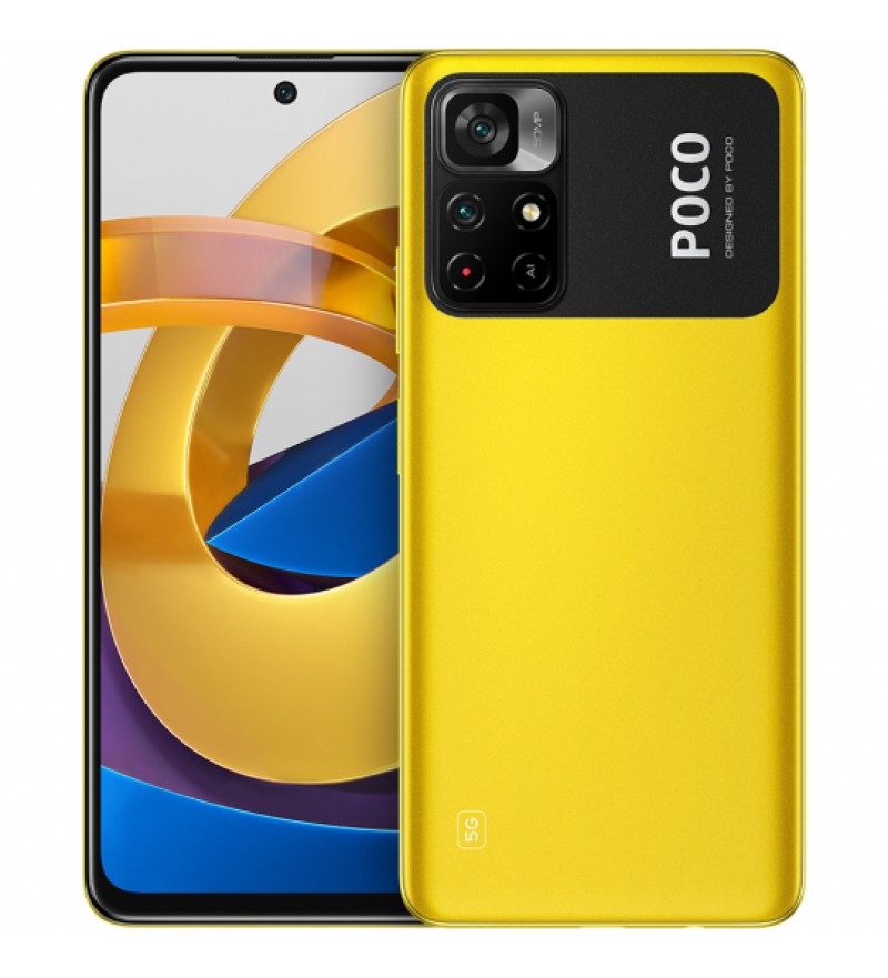 Smartphone Xiaomi POCO M4 Pro 5G DS 4/64GB 6.6" 50+8/16MP A11 - Yellow