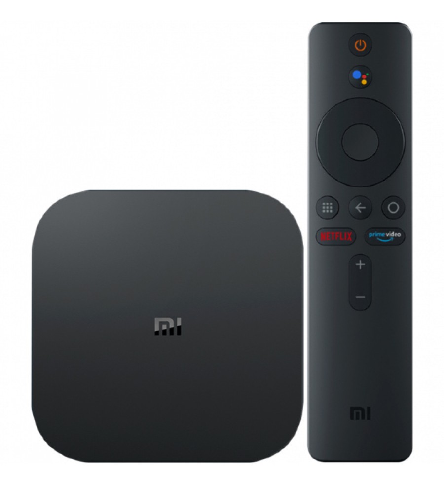TV Box Xiaomi Mi Box 4K UHD con HDMI/USB/Wi-Fi Android TV 9.0 Bivolt -  Negro (India)