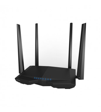 Router Tenda AC6 Wi-Fi Smart AC1200 Dual Band de hasta 1167Mbps - Negro