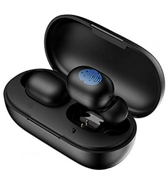 Auriculares Inalámbricos Haylou GT2S con Bluetooth/Micrófono - Negro