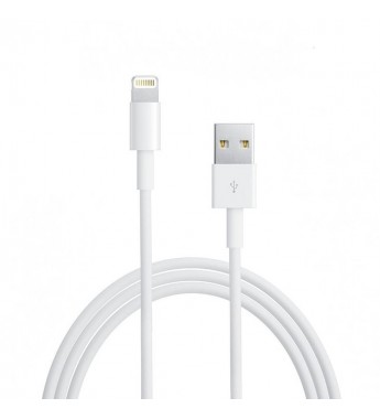 CABLE USB DROPS IPHONE 2M BLANCO