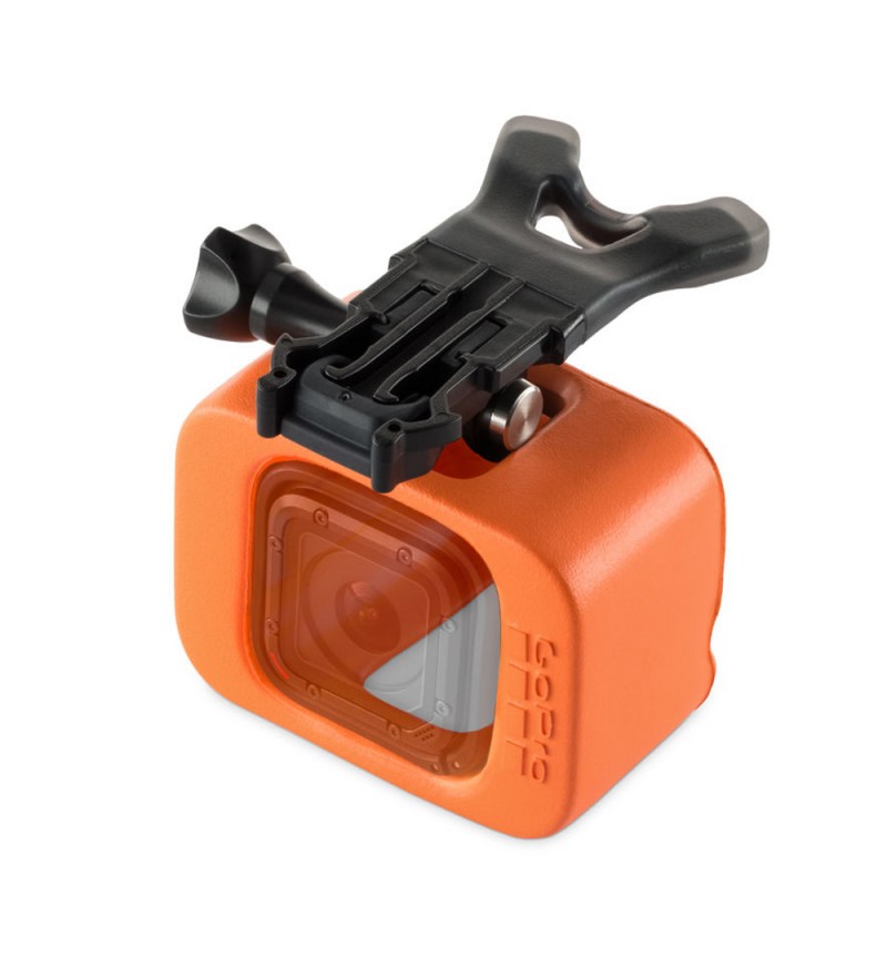 Carcasa para GoPro ASLSM-001 Soporte de Boca + Floaty - Naranja