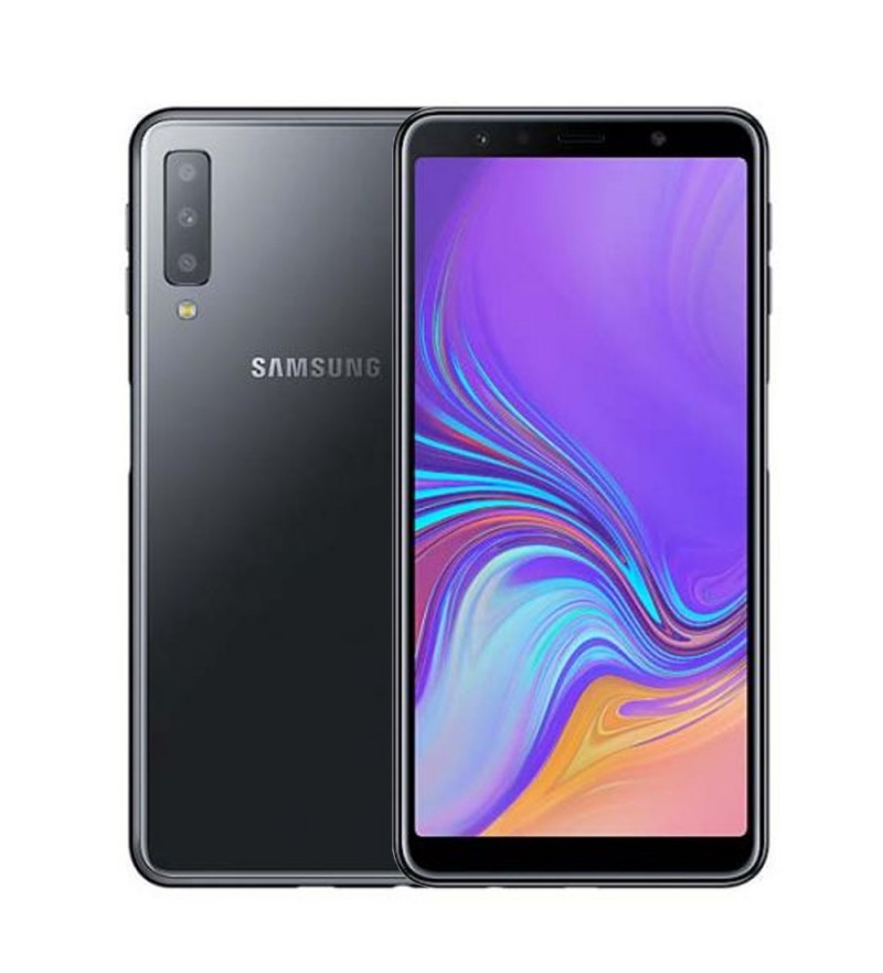 CEL SAMSUNG A7 2018 A750FN DS 64GB NEGRO