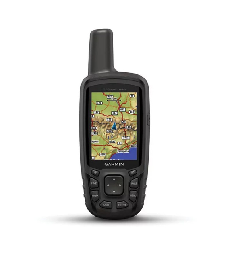 GPS Garmin GPSMAP 64sc 010-01199-30 con IPX7/GLONASS/Brújula - Negro/Gris