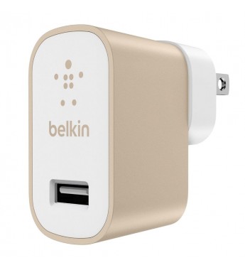Adaptador USB Belkin MIXIT F8M731DQC00 Salida Única USB/Bivolt - Dorado