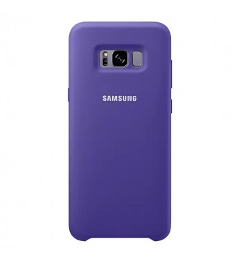 Funda Samsung para Galaxy S8 Silicone Cover EF-PG950TVEGWW - Violeta