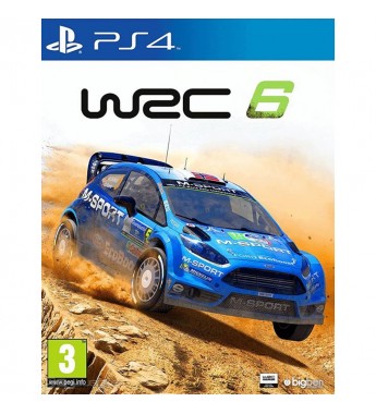 JUEGO SONY PS4 WRC 6 WORLD RALLY