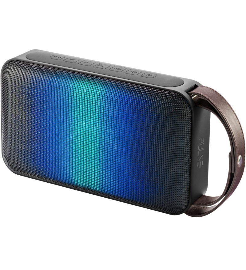 Speaker PULSE SP234 con Bluetooth/Mini Jack 3.5mm/Batería 8.800 mAh - Negro